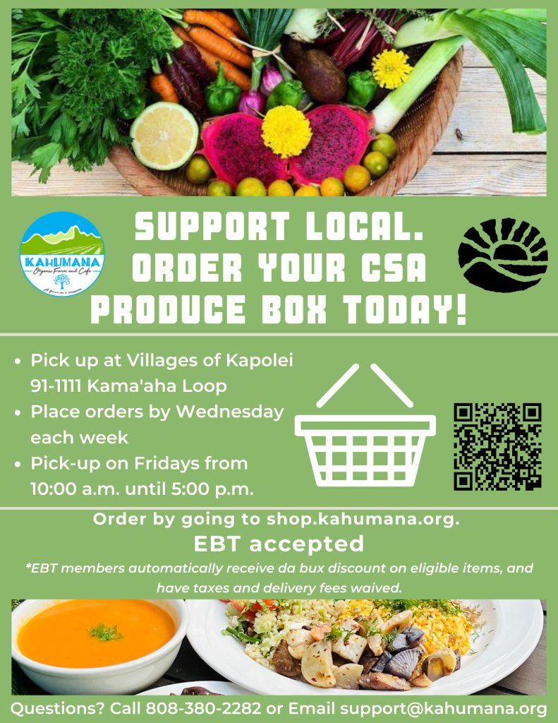 VOKA produce box pickup information